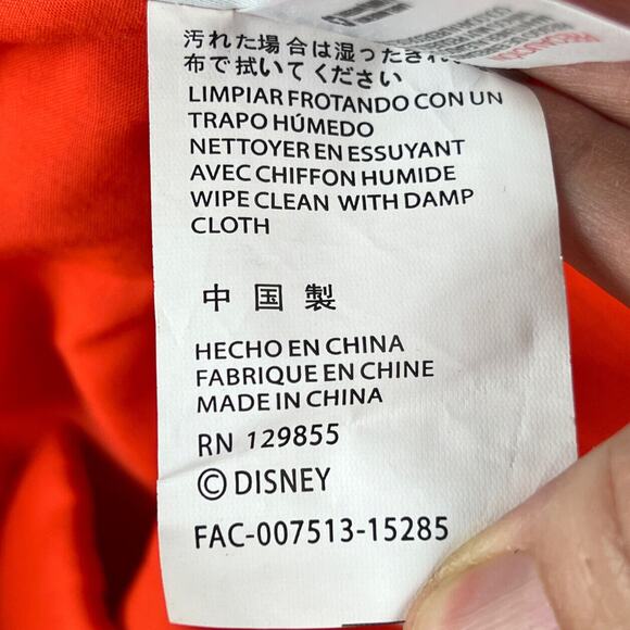 Disney Parks Aztec Mickey Canvas Tote Bag ~Large Orange Purse Beach Pool Cruise - Picture 13 of 13